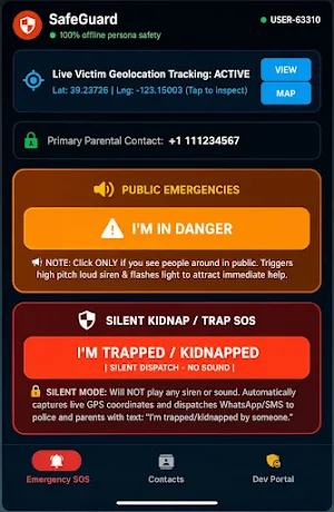 SafeGuard: Personal Safety Screenshot 0