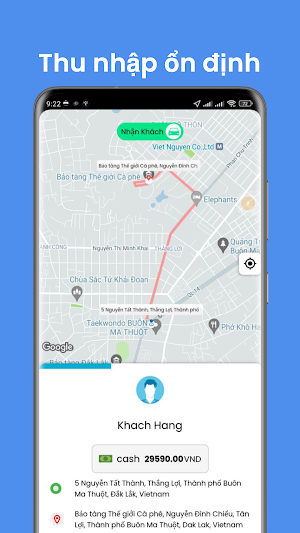 eDrive: Tài Xế - Đối Tác Screenshot 1