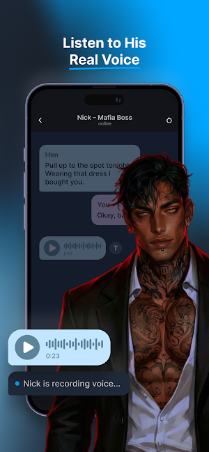Virtual AI Boyfriend: HushBF Screenshot 3