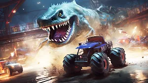 Crazy Monster Truck Games Screenshot 1