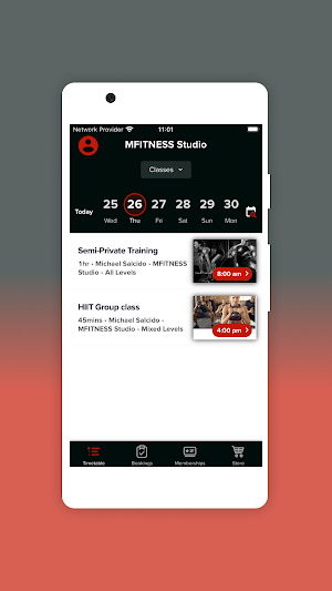 MFITNESS STUDIO Screenshot 2