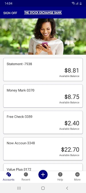 Stock Exchange Bank Woodward Screenshot 1