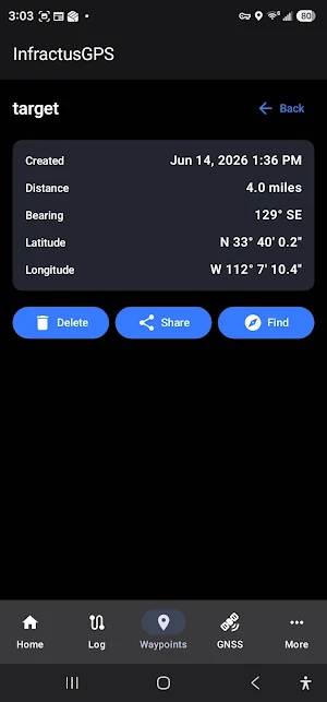 InfractusGPS Screenshot 2