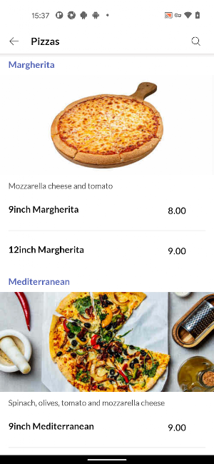Crown Pizza And Chicken Screenshot 3