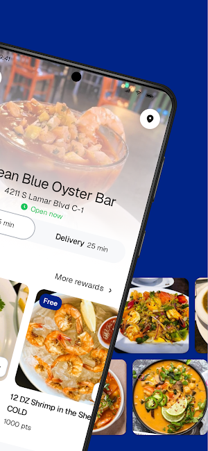 Ocean Blue Oyster Bar Screenshot 1