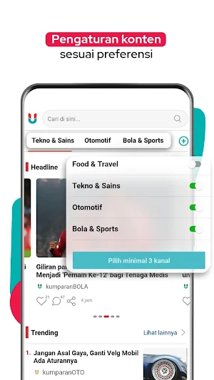 kumparan - Berita Indonesia Terkini Screenshot 3