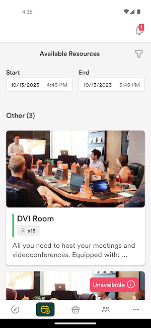 Dayclub Modern Workspaces Screenshot 2