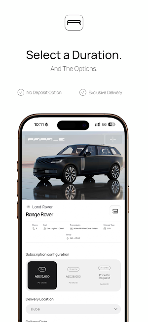 Rafale - Car Rental Screenshot 1