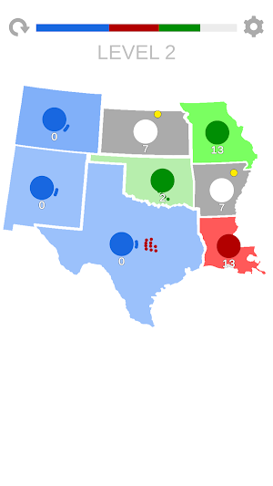 Countries battle Screenshot 2