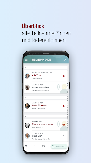 dVeranstaltungsApp Screenshot 2