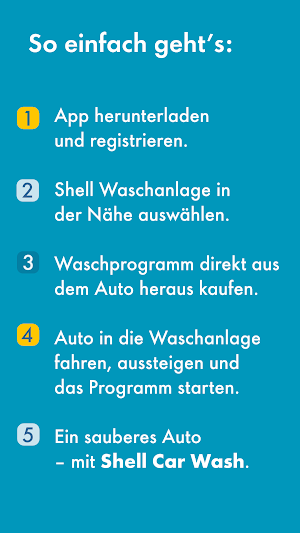Shell Car Wash App Screenshot 2