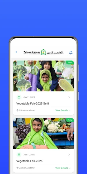 Zaitoon Academy Student Panel Screenshot 1