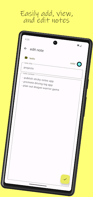 Sticky Notes Screenshot 1