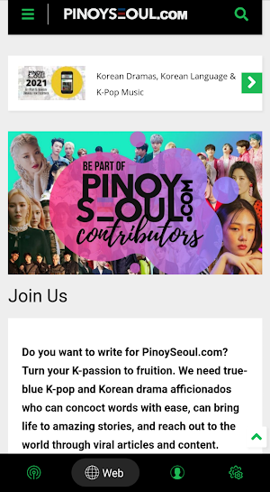 Pinoy Seoul Radio Screenshot 0