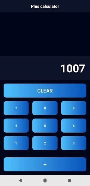 Plus calculator Screenshot 0