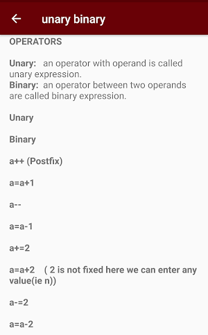 C Tutorial Screenshot 0