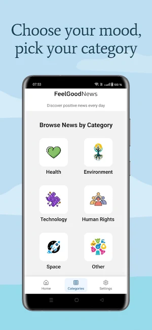 FeelGoodNews Screenshot 2