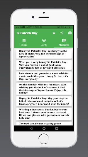 Happy Saint Patricks Day Cards Screenshot 2