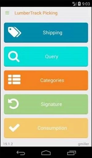 LumberTrack Picking Screenshot 1