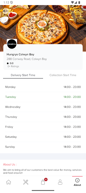 Hungrys Colwyn Bay Screenshot 3