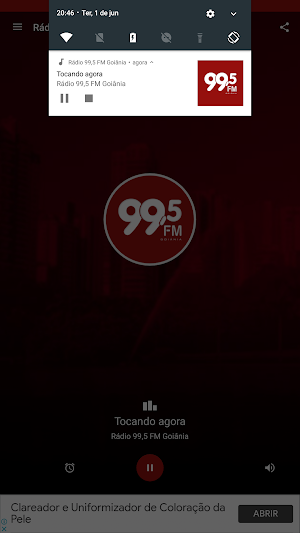 Rádio 99,5 FM - Goiânia/GO Screenshot 2