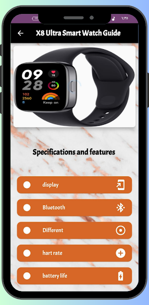 X8 Ultra Smart Watch Guide Screenshot 1