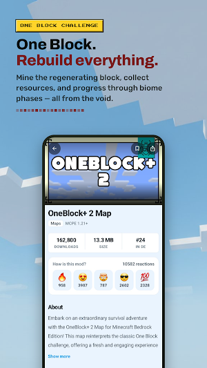 One Block Minecraft Skyblock Screenshot 2