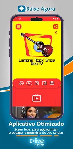 Lamore Rock Show WebTV Screenshot 0