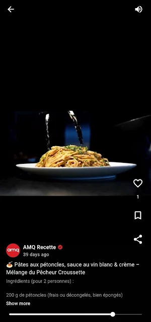 AMQ Recette Screenshot 3
