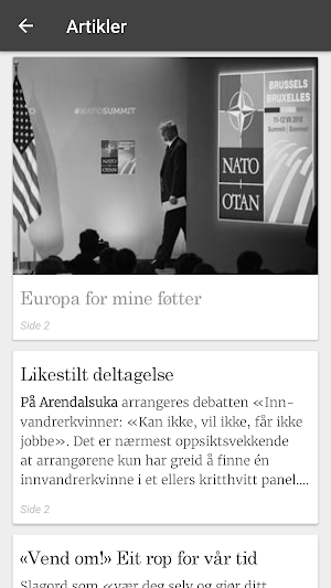 Vårt Land e-avis Screenshot 3