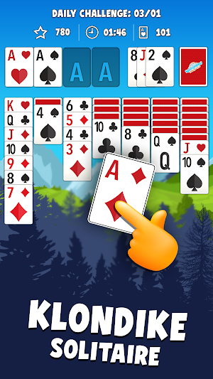 Solitaire Klondike Classic Screenshot 0