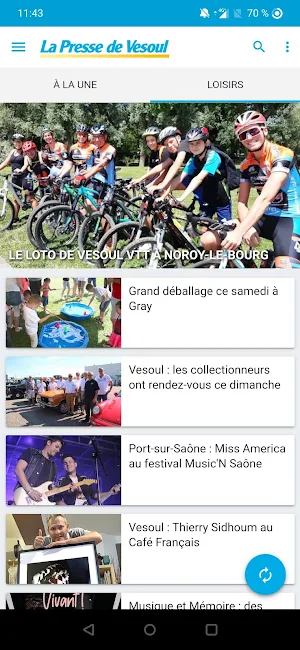 La Presse de Vesoul Screenshot 0