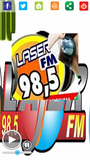 Web Rádio Laser Fm 98,5 Online Screenshot 1