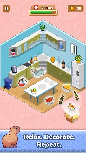 My Room Decor: Unpacking Boxes Screenshot 1