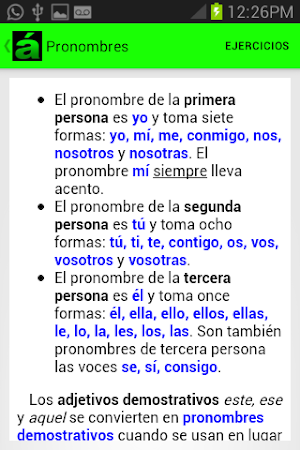 iGramática Screenshot 1