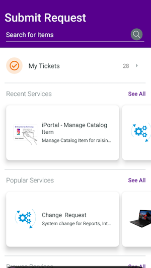 iPortal FEO Screenshot 2
