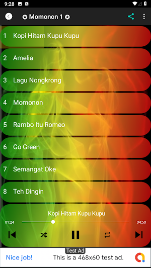 Lagu Reggae Momonon Kopi Hitam Screenshot 2