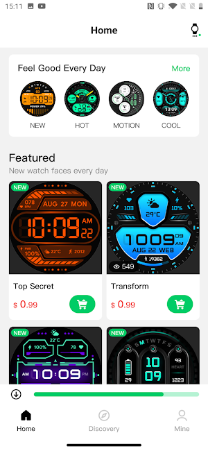 TimeShow Watch Faces Screenshot 0