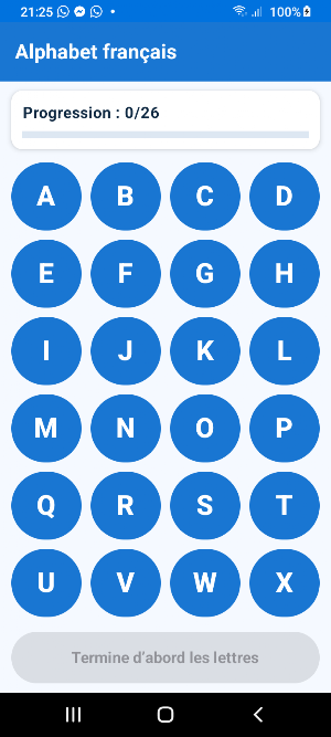 ABC Français – Lettres & Sons Screenshot 0