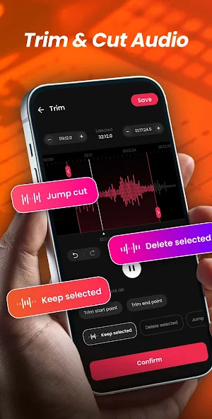 Audio Editor, MP3 Cutter Screenshot 0