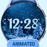 Animated Snowfall Watch faces