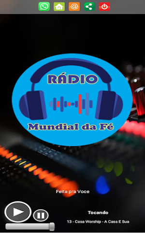 Rádio Web Mundial da Fè Screenshot 1