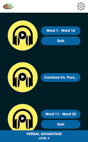 Verbal Advantage - Level 9 Screenshot 0