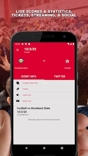 Davidson Gameday Screenshot 2