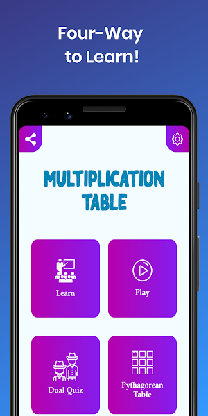 Multiplication Table Pro Screenshot 2