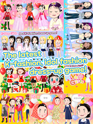 K-Pop Girls Fashion Dress Up Screenshot 2