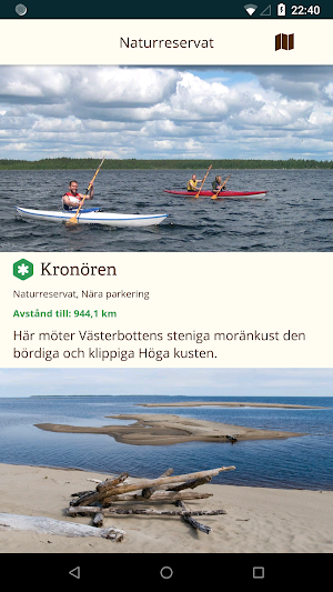 Västerbottens Naturkarta Screenshot 1