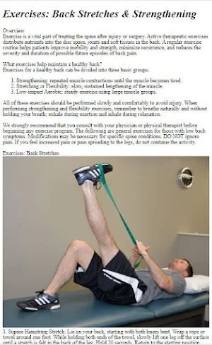 How to Do Back Stretch Exercis Screenshot 3