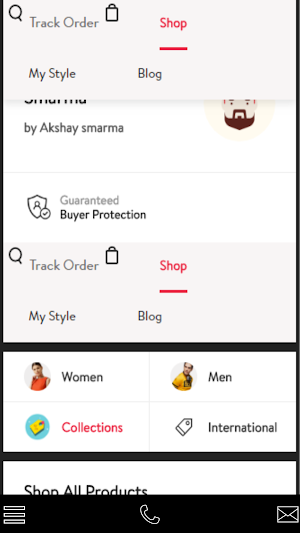 smarma online shopping Screenshot 0