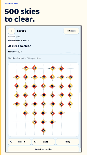 Patang Pop: Kite Puzzle Screenshot 0